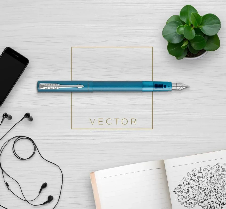 Parker VECTOR XL vulpen blauw