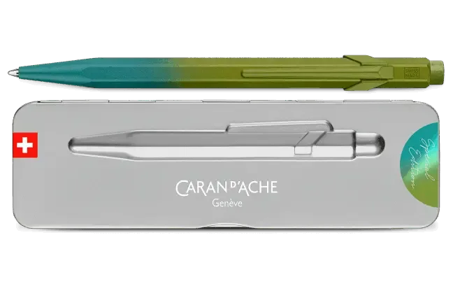 Caran d'Ache 849  Green Artic Claim your style balpen