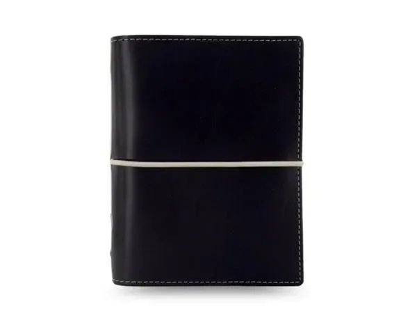 Filofax organiser Domino zwart A5