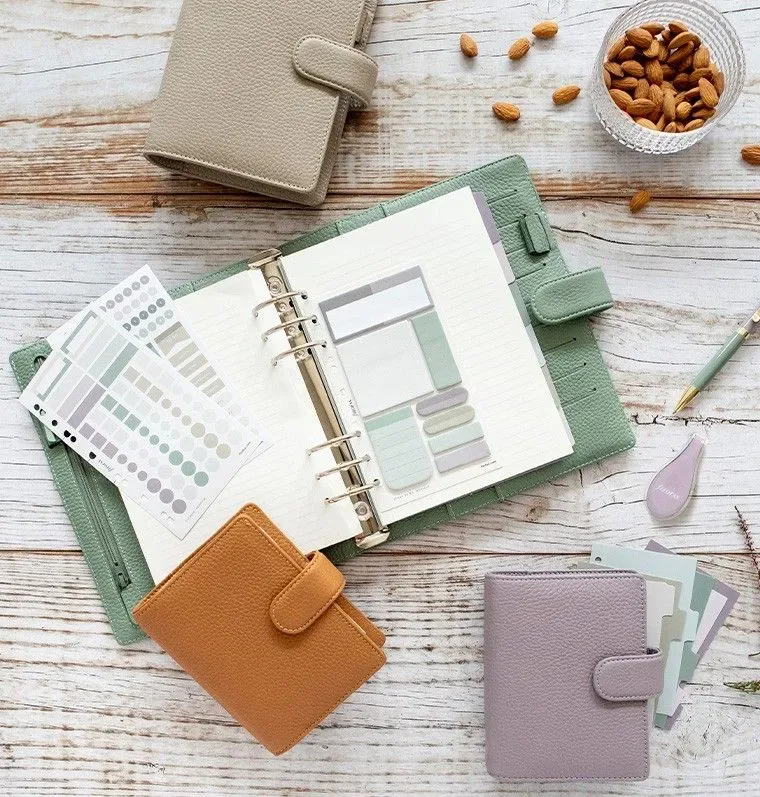 Filofax organiser NORFOLK A5 LAVENDER
