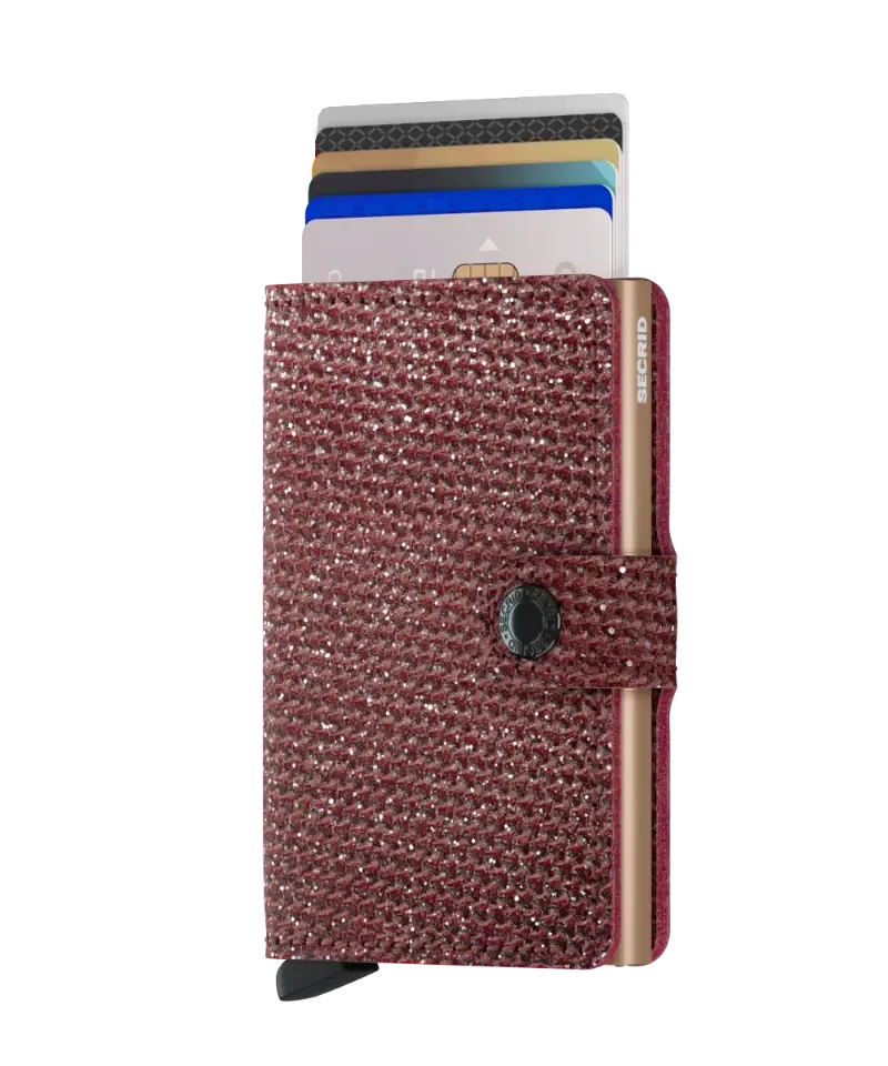 Secrid wallet sprankle rood