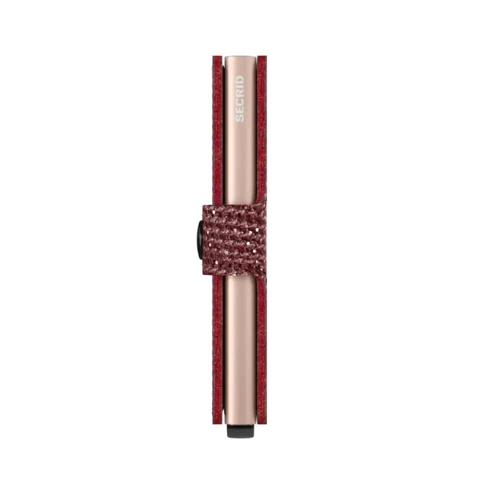 Secrid wallet sprankle rood