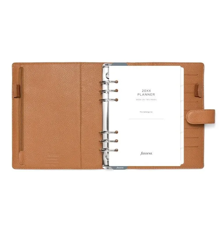 Filofax organiser MALDEN A5 Ochre