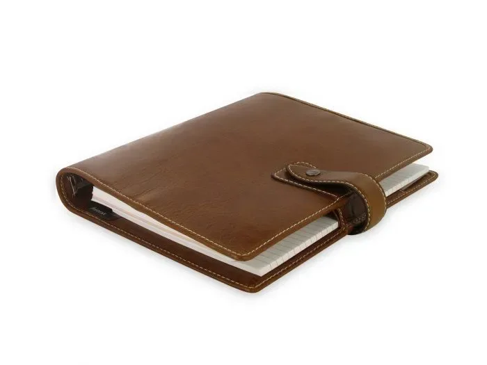 Filofax organiser MALDEN A5 Ochre