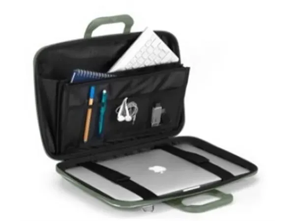 Bombata laptoptas grijs nylon 15,6 "