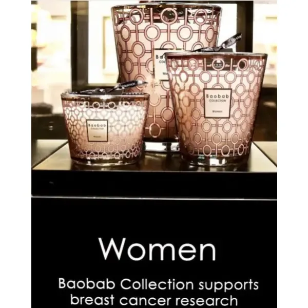 Baobab geurkaars roze Women max 16