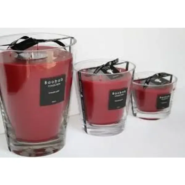 Baobab geurkaars rood Masaai Spirit max 10
