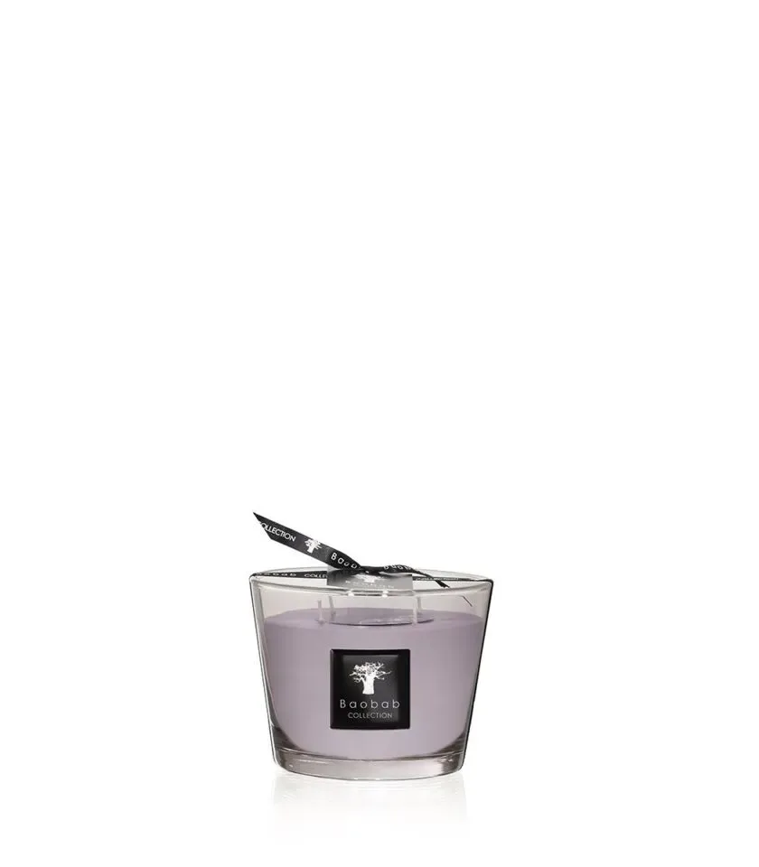Baobab geurkaars grijs  White Rhino max 10