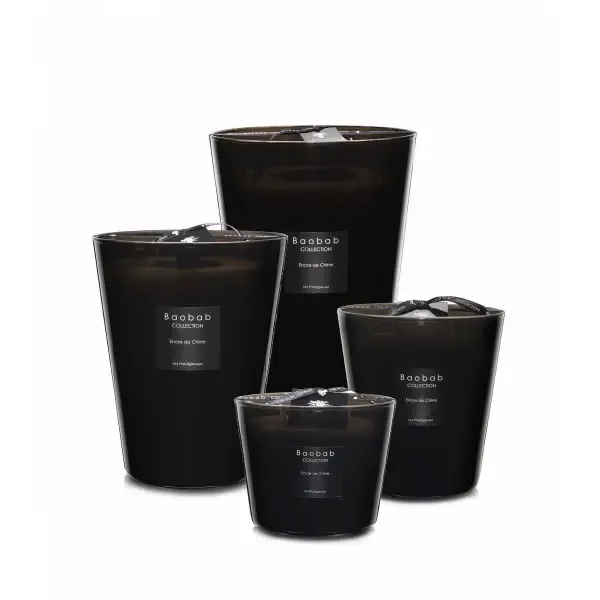 Baobab geurkaars Encre de Chine max 16 zwart