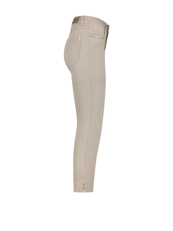 Para Mi Capri kuitbroek Color denim Silver Olive ( Para.109)