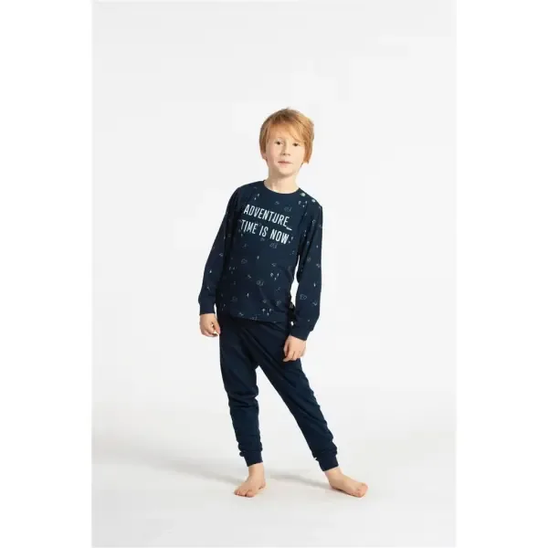 Eskimo Pyjama's jongens: Time is now katoenen pyjama (2j tot 8j) (ESK.1415)