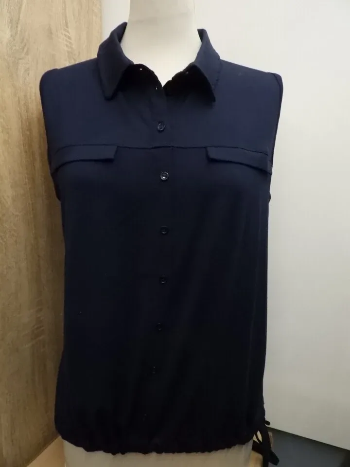 Signe Nature blauwe polo Top (Signe.932)