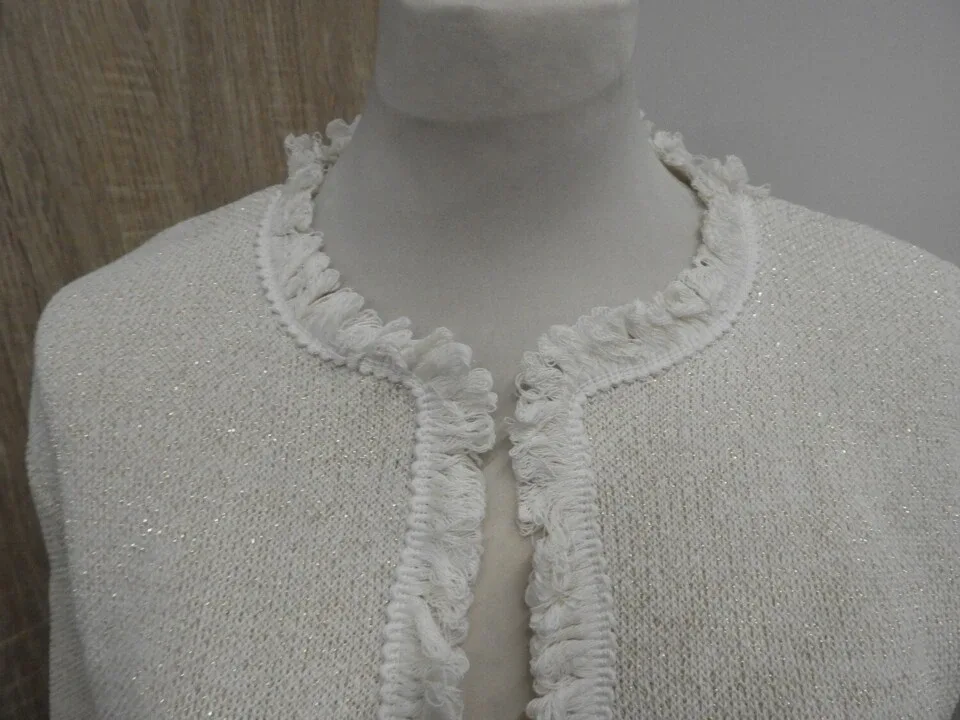 Signe Nature Ecru / Goud Cardigan