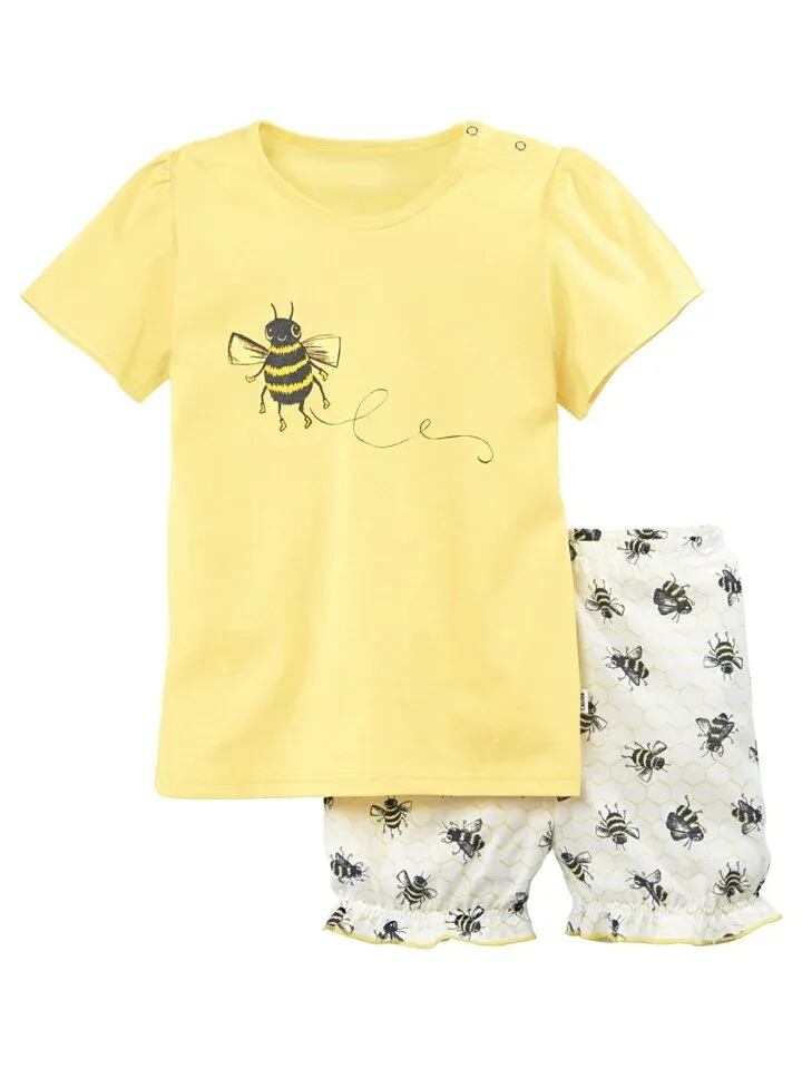Calida Meisjes pyjama vanaf 1 jaar : Geel CAL.124