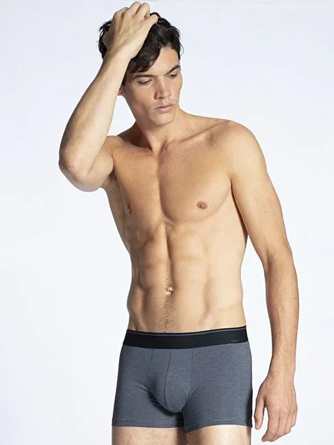 Calida Blauwe boxershort Heren Daywear Basic: CAL.131