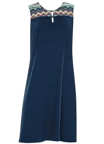 Sunflair donker blauw zomerkleedje (Sun.67)