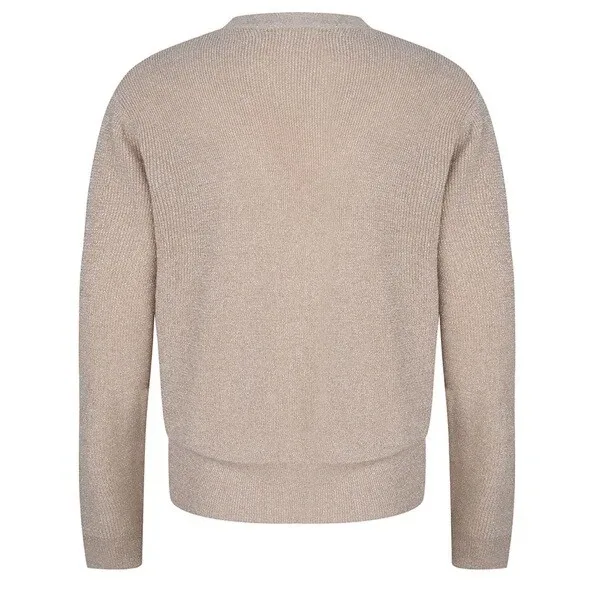 Esqaulo gebreide gilet zandkleur (ESQ.113)