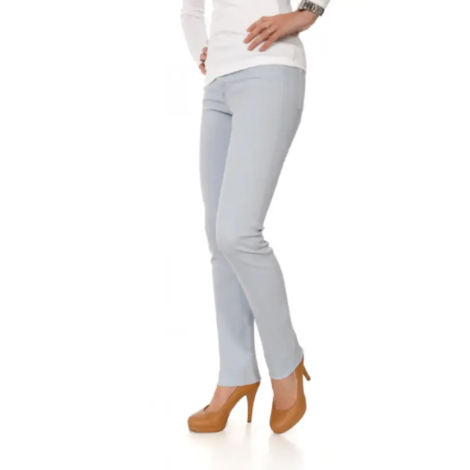 Diversa Katoenen lange broek op basis van Elastiek: Light Grijs model: ZAZA