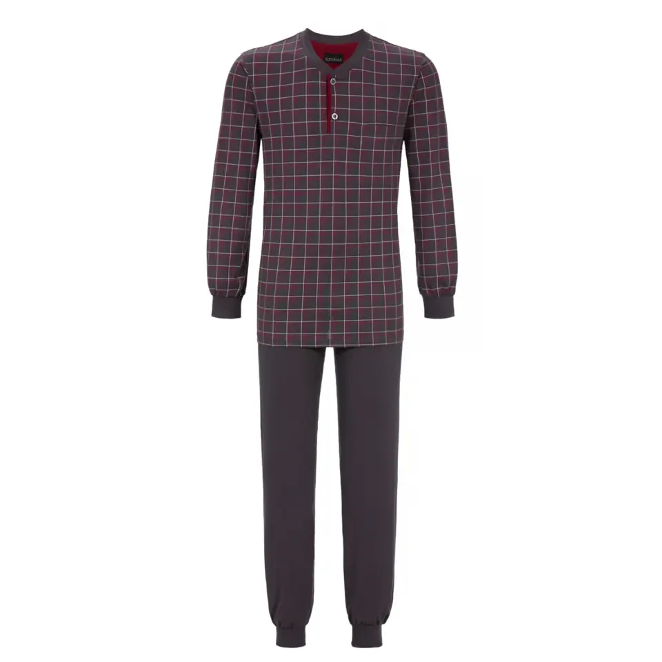 Ringella Pyjama: Ronde hals met knopen