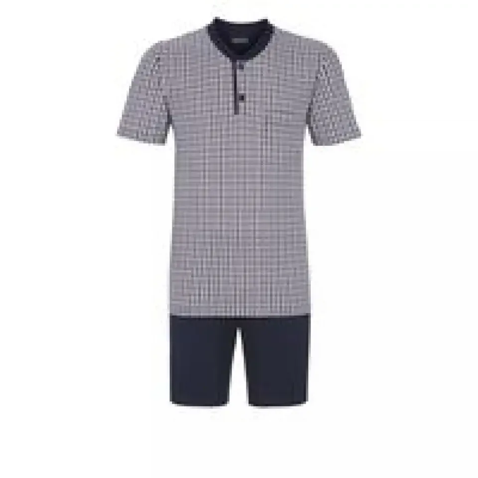 Ringella Heren Pyjama korte mouw en korte broek.