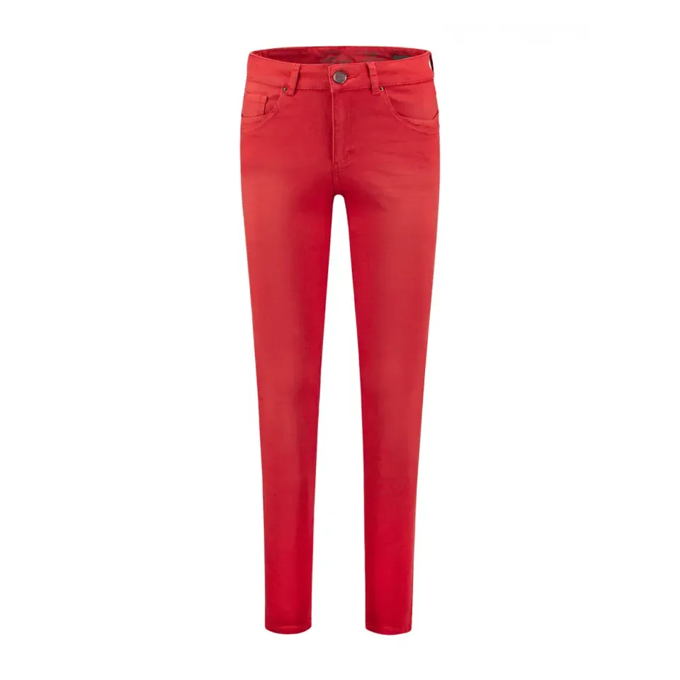 Para Mi damesbroek: CELINE (FANCY) / ZAMORA TENCEL RED L32 ( Skiny fit )