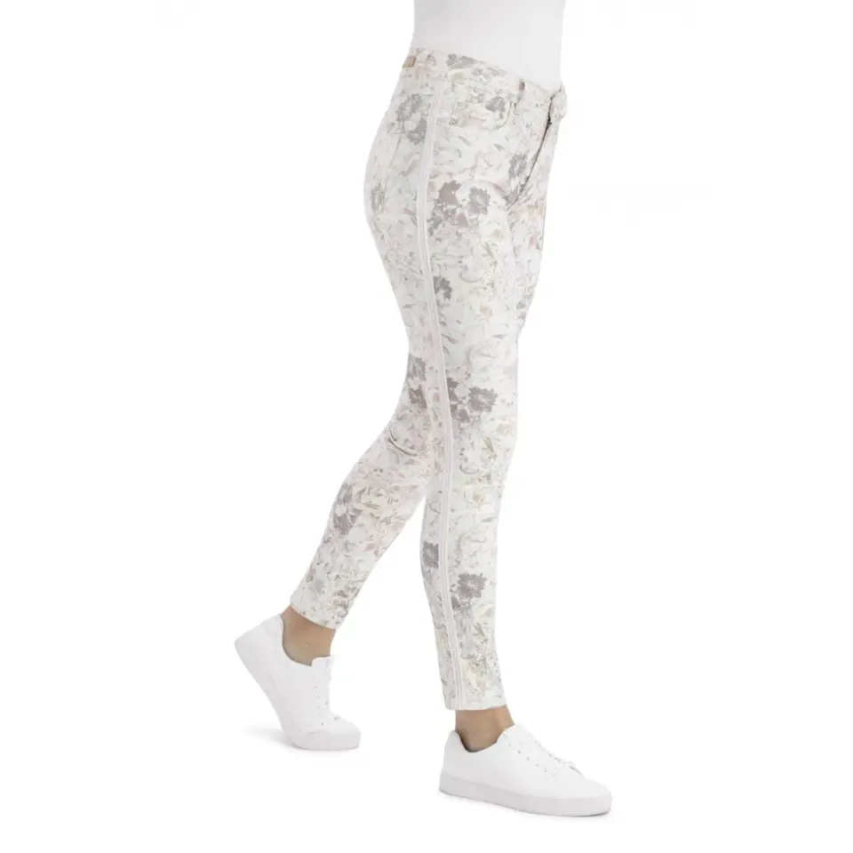 Para Mi damesbroek: MEYA (TAPE) / ROMANTIC FLORAL, Misty Rose L30