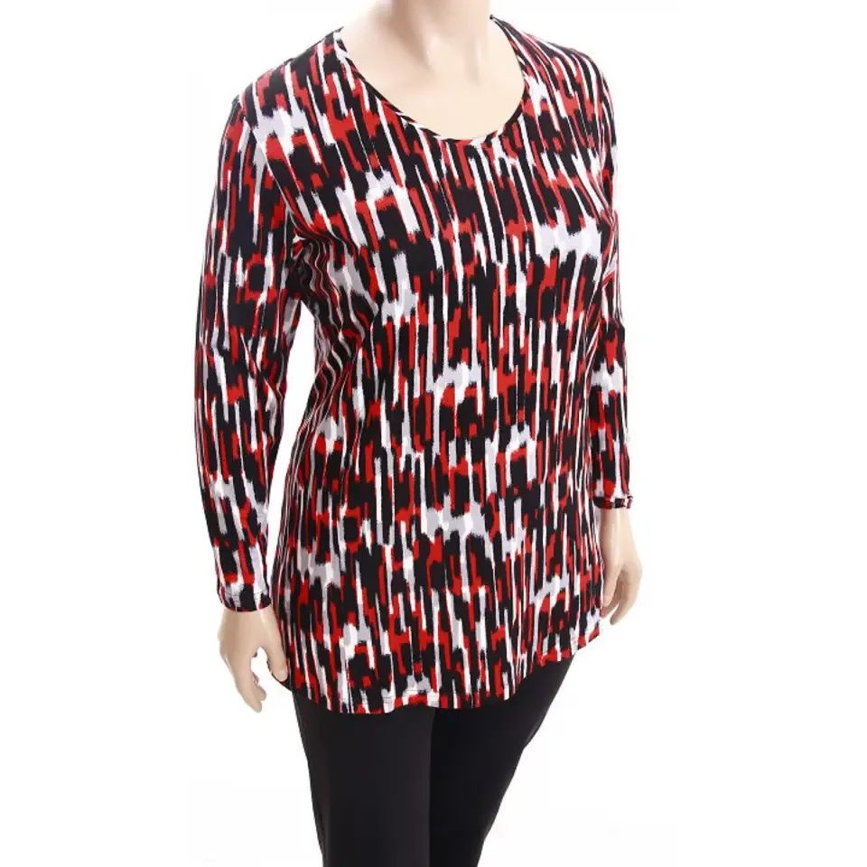 KjBrand Shirt met lange mouwen ( grote maten tot 54 )