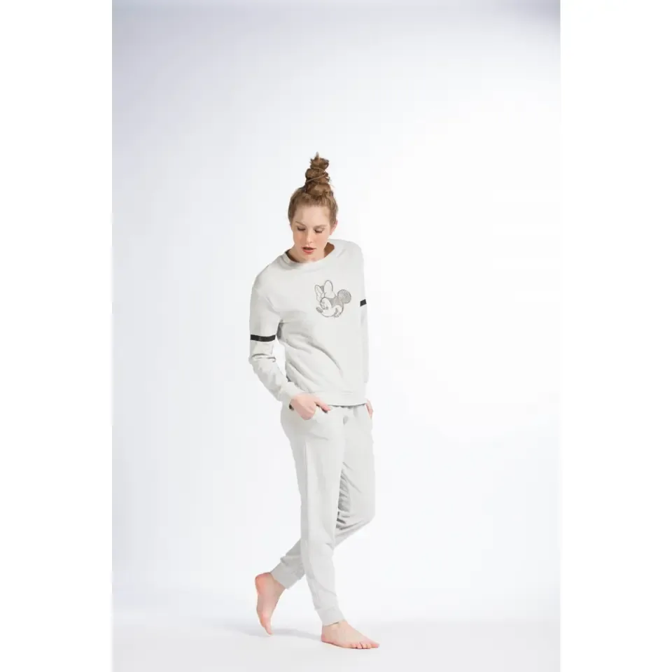 Eskimo Disney Pyjama Minnie Sketch ( Velours ) S - L