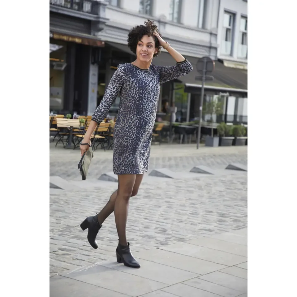 Signe nature Jurk met print