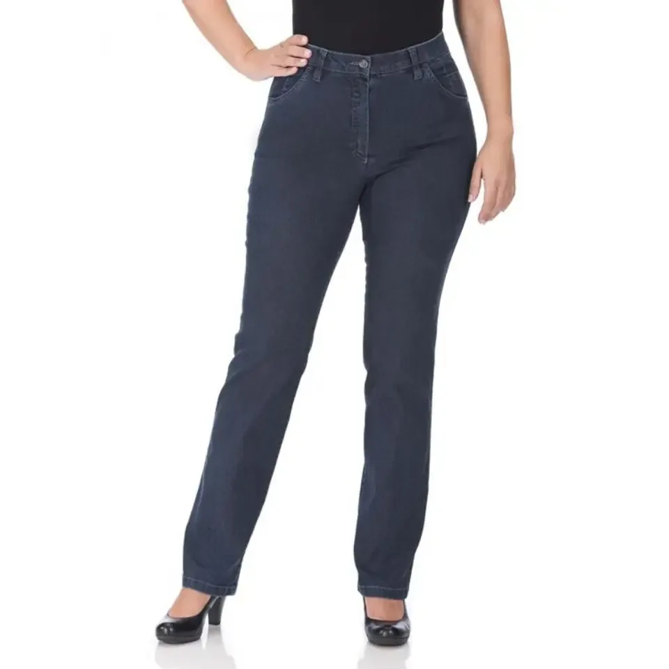 KjBrand Broeken betty met rits super stretch GROTE MATEN