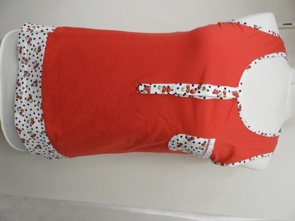 Egatex Dames Pyjama top/short ( kersenmotief) (EGA.210)