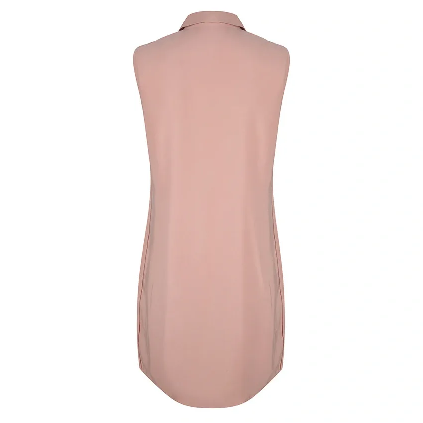 Esqaulo Hemdskleed mouwloos blush pink (ESQ.133)