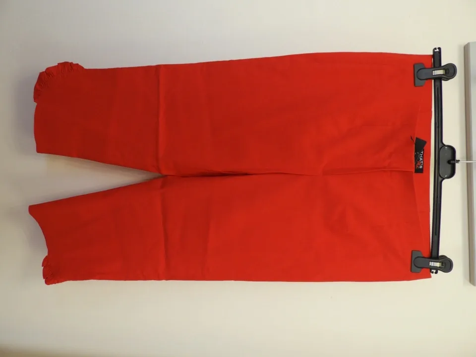 That's me Dames Drie kwart broek: Rood ( elastiek ) ( THAT.20)