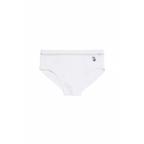 Eskimo Slips met opening: collectie 110: WIT ( ESK.1332)