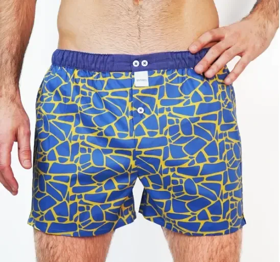 Sixtine's Heren losse boxershort met ingewerkte slip: Aline (SIX.6)