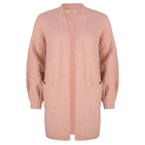 Esqualo Cardigan: Blush 3D sleeve (ESQ.161)
