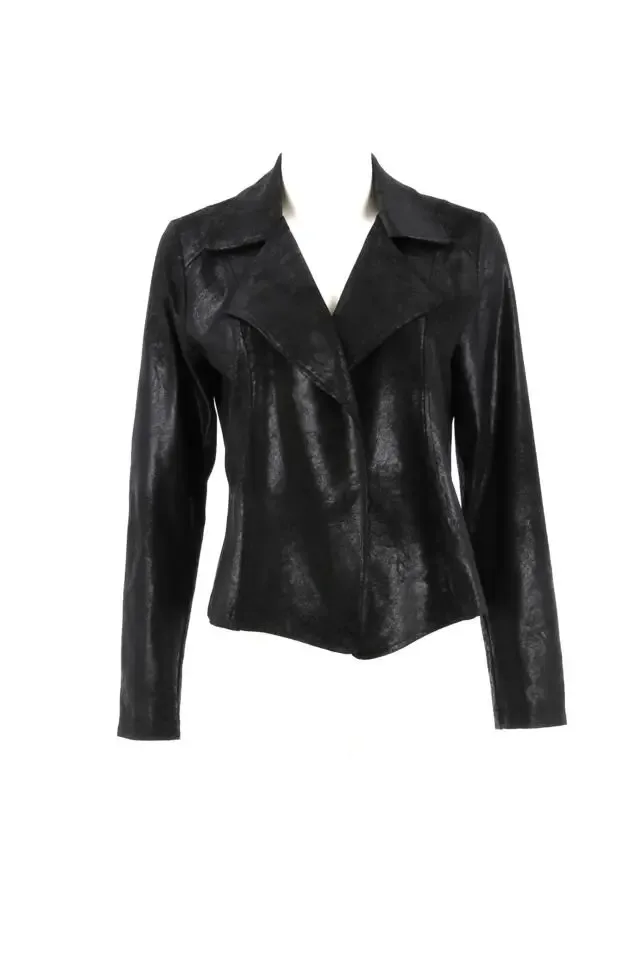 Signe Nature Vest Zwart: Suede (Signe.959)