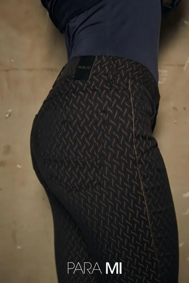 Para Mi damesbroek: Meya Pipin / Salamanca Jacq Navy ( PARA.140)