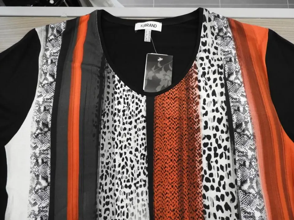 Kj Brand Shirt met lange mouwen, tot maat 54 ( BRA.213 )