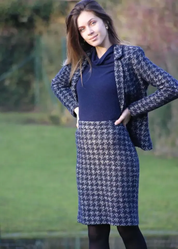 Diversa Rok: Miami boucle ( blauw ) ( DIV.590 )