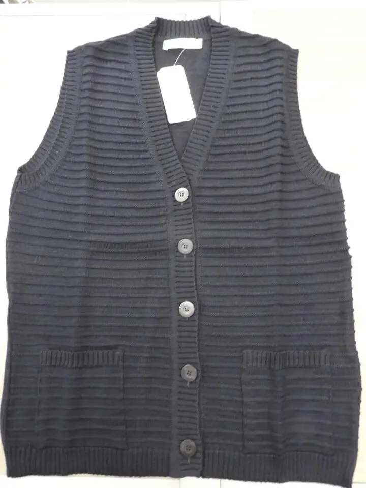 Kris Fashion Gilet zonder mouwen: Blauw ( Kri.5 )