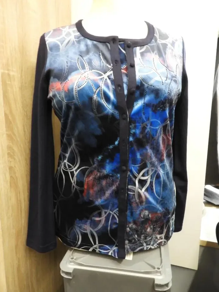 Femme Twinset: Blauw ( velours ) ( God.22 / God.23 )