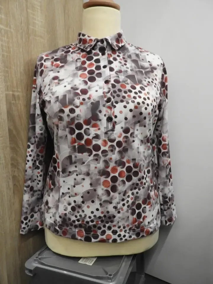 Gitti Dames polo: Bordeaux ( GIT.85 )