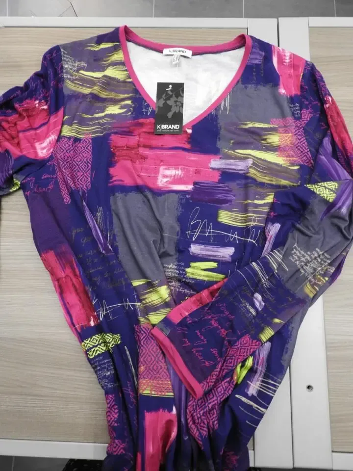 Kj Brand Shirt: lange mouwen ( Tricot stof ) ( BRA.216)
