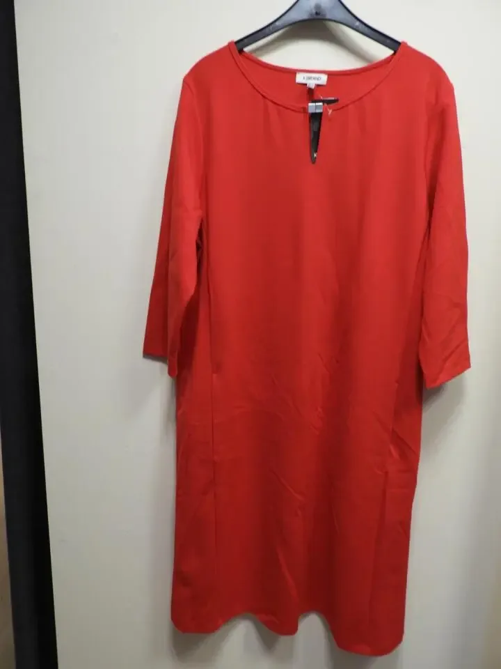 Kj Brand Rood effen kleed (BRA.217)