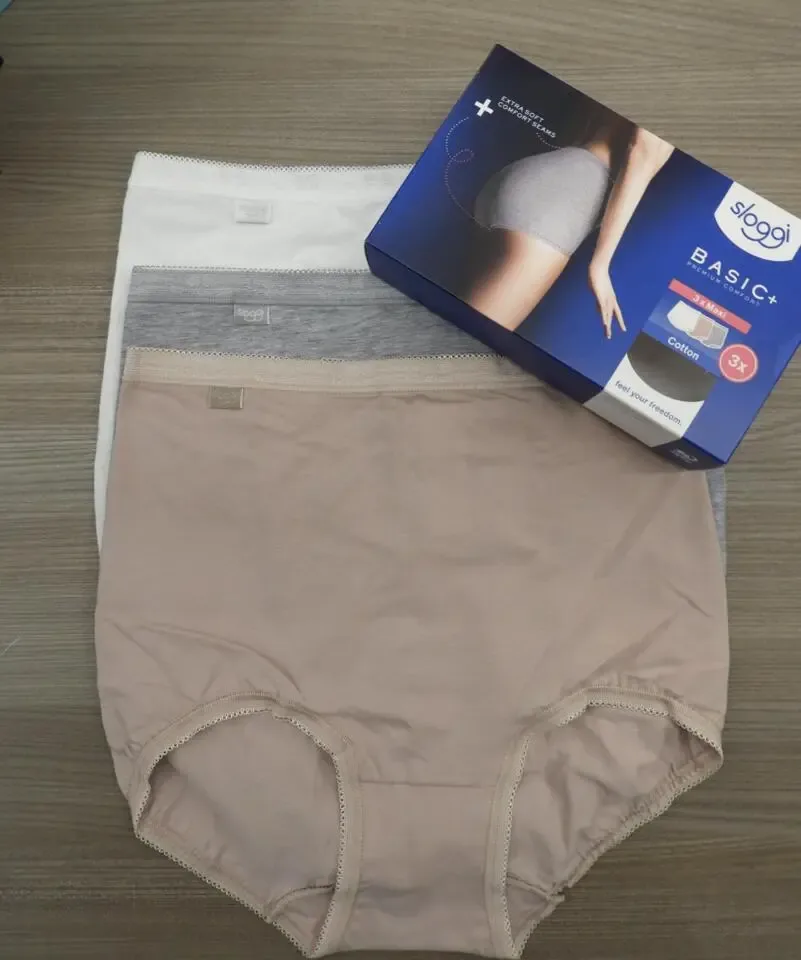 Sloggi Basic Maxi C3P: 3 verschillende kleuren ( Slog.225 )