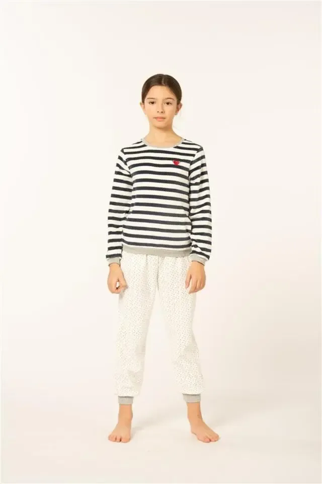Eskimo meisjes pyjama: Goody Velours ( 10 - 16 ) ( ESK.1570 )