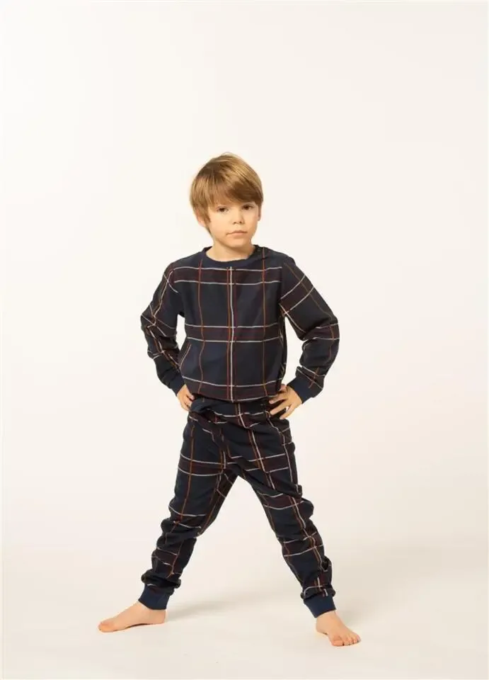 Eskimo Jongens Pyjama: Sonny Fleece ( 2 - 8 )