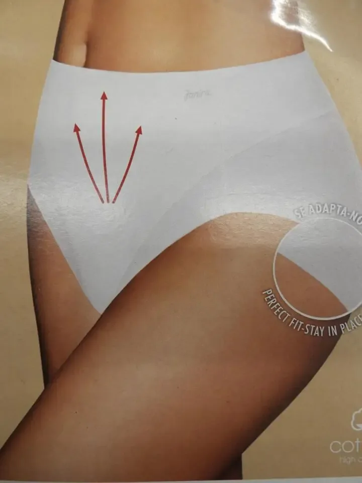Janira Slip Form Shape Cotton Band: Corrigerende Slip hoge taille ( Huidskleur ) ( JAN.106 )