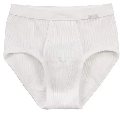 Ammann Heren Slip met opening: Rib katoen ( tot 3XL ) ( Amm.360 )